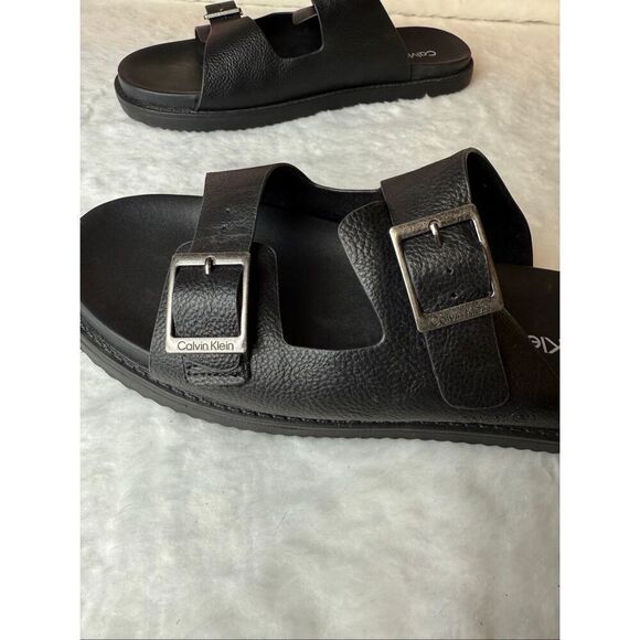 Man\'s Sandals Calvin Klein 11 Leather Shoes main image 7